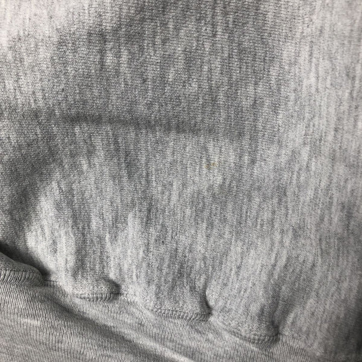 Big size 90'S Champion reverse weave embroidered tag college sweatshirt, sweatshirt, men's XXXL equivalent cotton gray type Vintage Second Hand