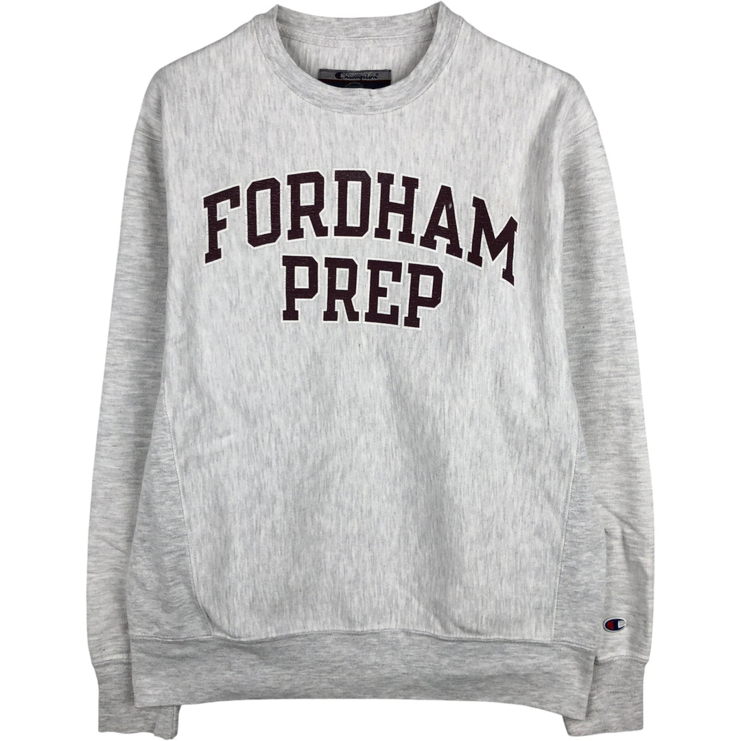 2000'S Champion Original Reverse Weave College Sweatshirt, Men's Size Small cotton gray type Vintage Second Hand