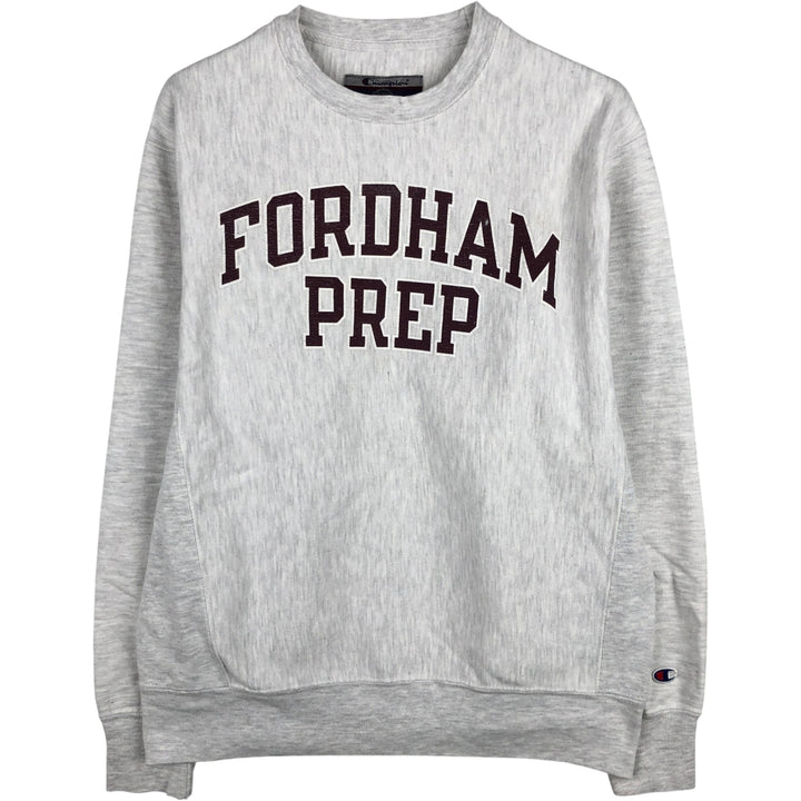 2000'S Champion Original Reverse Weave College Sweatshirt, Men's Size Small cotton gray type Vintage Second Hand