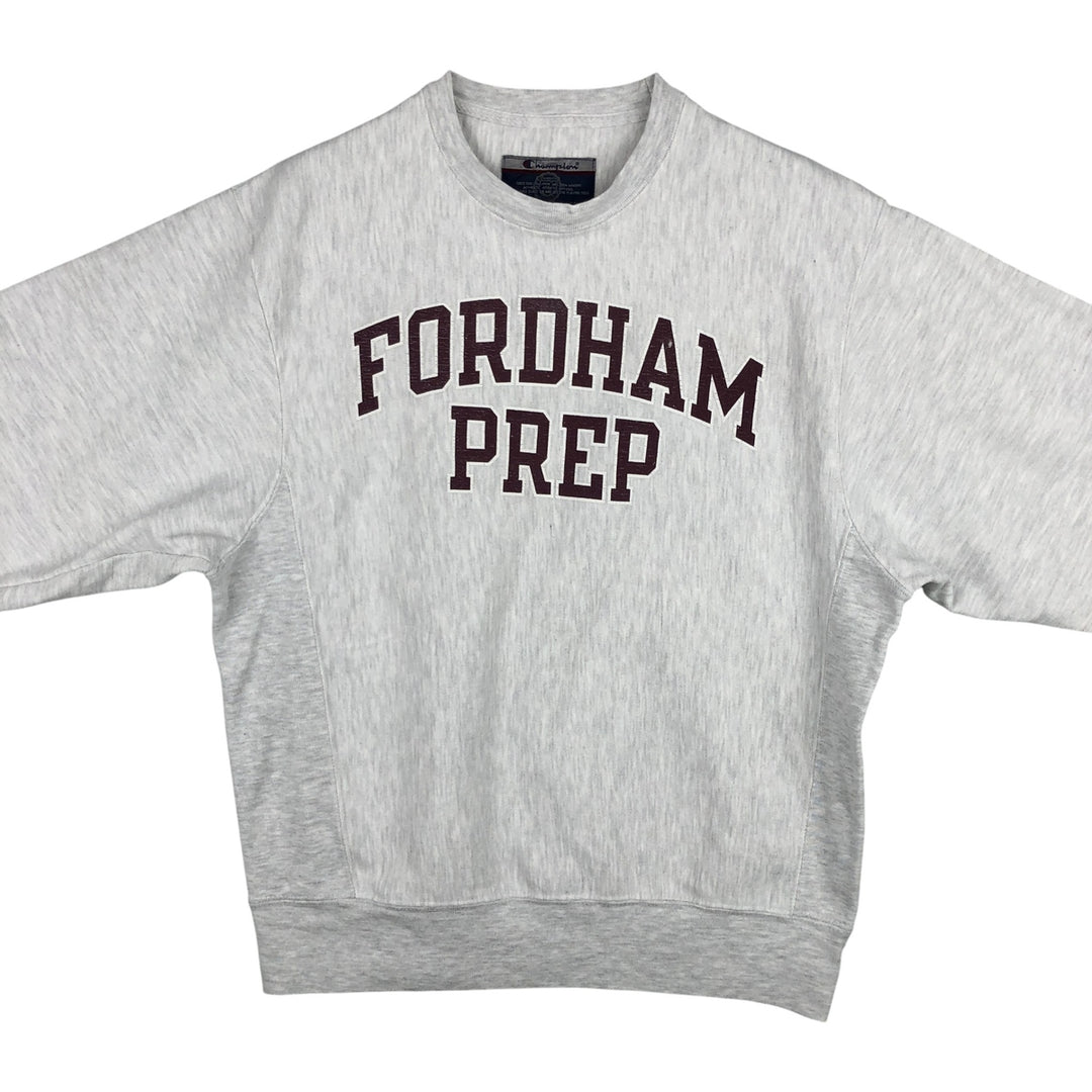 2000'S Champion Original Reverse Weave College Sweatshirt, Men's Size Small cotton gray type Vintage Second Hand