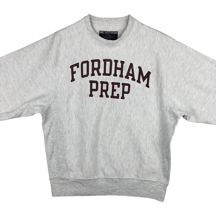 2000'S Champion Original Reverse Weave College Sweatshirt, Men's Size Small cotton gray type Vintage Second Hand