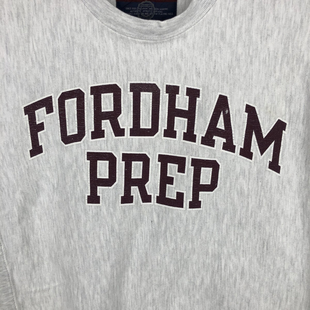 2000'S Champion Original Reverse Weave College Sweatshirt, Men's Size Small cotton gray type Vintage Second Hand