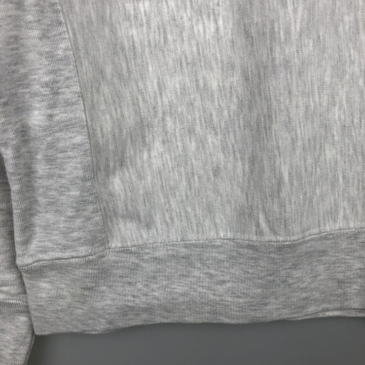 2000'S Champion Triple Print Original Reverse Weave College Sweatshirt, Men's Size Small cotton gray type Vintage Second Hand