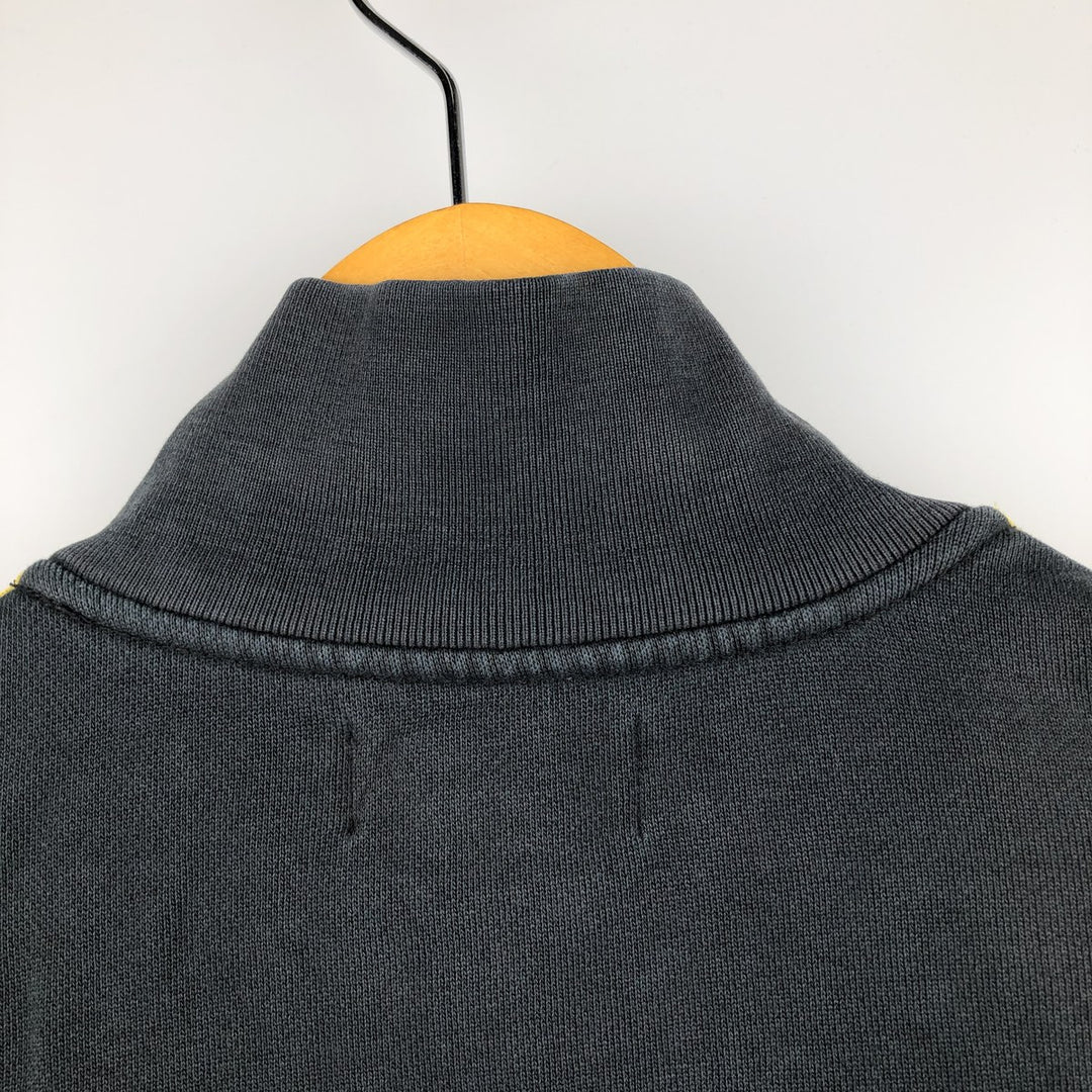 Ralph Lauren POLO by Ralph Lauren full zip sweatshirt, men's XL size cotton black type Vintage Second Hand
