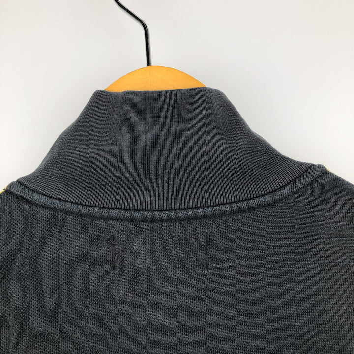 Ralph Lauren POLO by Ralph Lauren full zip sweatshirt, men's XL size cotton black type Vintage Second Hand