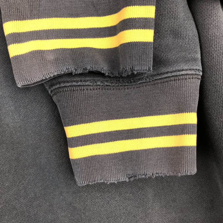 Ralph Lauren POLO by Ralph Lauren full zip sweatshirt, men's XL size cotton black type Vintage Second Hand