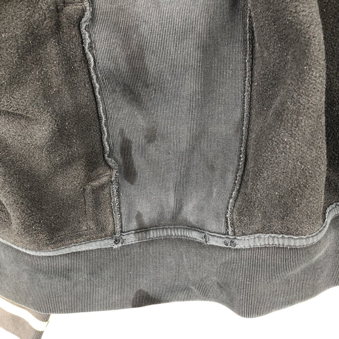 Ralph Lauren POLO by Ralph Lauren full zip sweatshirt, men's XL size cotton black type Vintage Second Hand