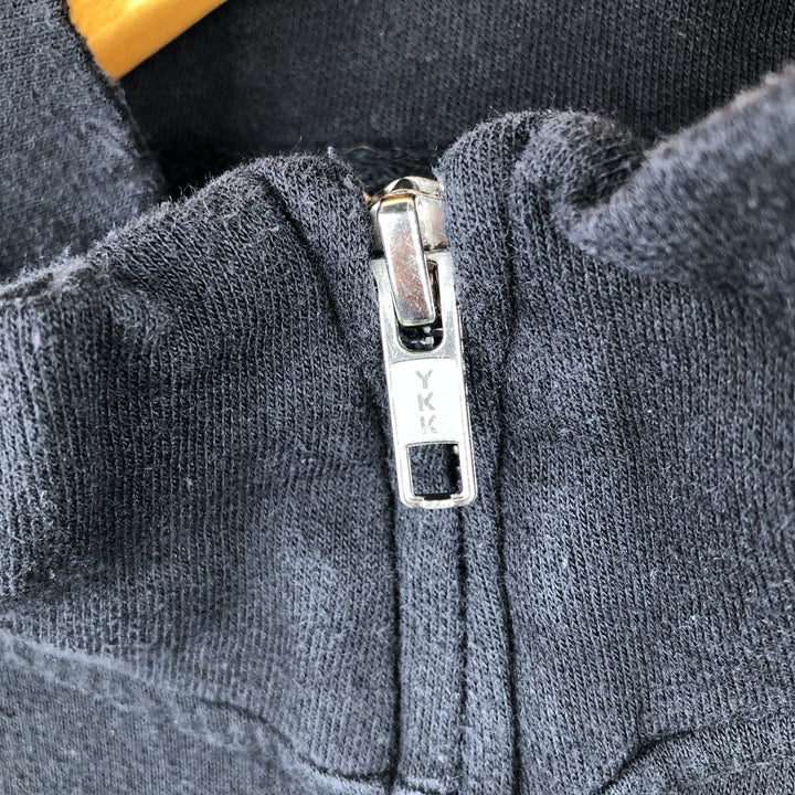 Harley-Davidson full-zip sweatshirt, men's size M cotton black type Vintage Second Hand