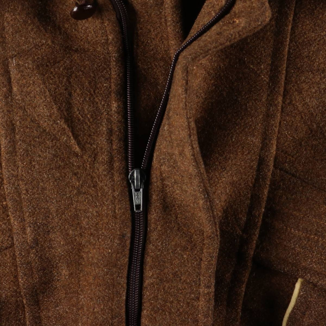 Vintage utex Casualman wool jacket, size M, men's wool brown type Vintage Second Hand