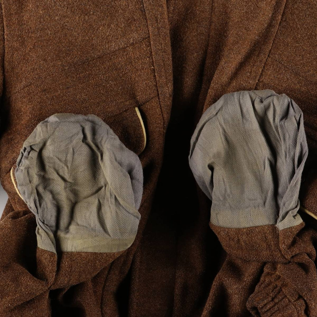 Vintage utex Casualman wool jacket, size M, men's wool brown type Vintage Second Hand