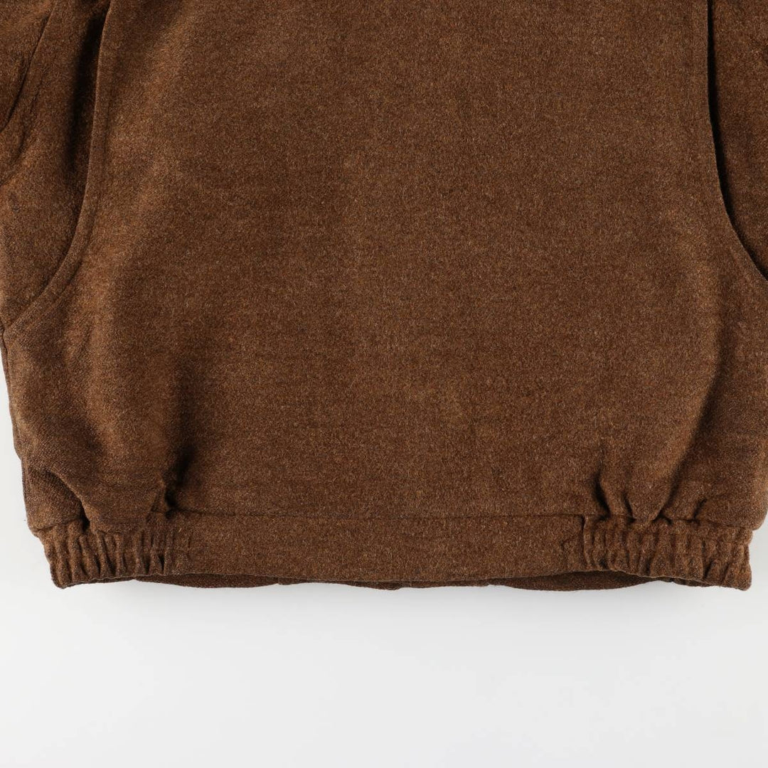 Vintage utex Casualman wool jacket, size M, men's wool brown type Vintage Second Hand