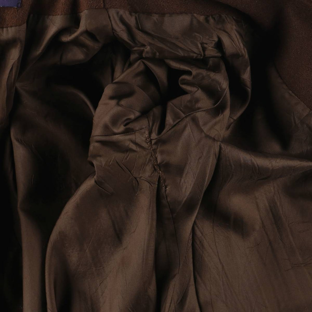 Herman Kay Wool Sports Jacket, Made in USA, Men's Size L, Vintage wool brown type Vintage Second Hand