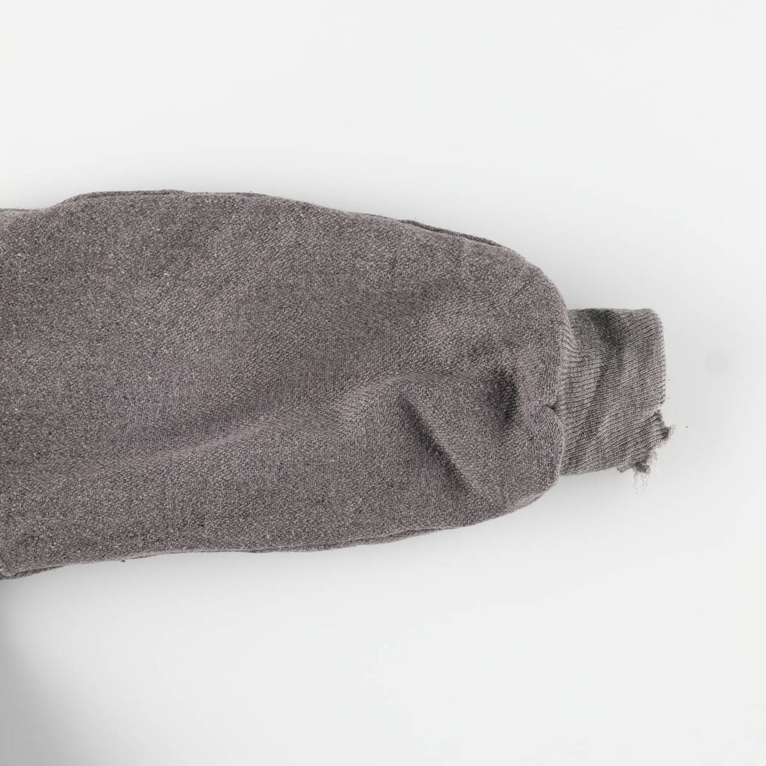 Vintage 80s-90'S DeLONG Wool Varsity Jacket, Award Jacket, Men's XL wool gray type Vintage Second Hand