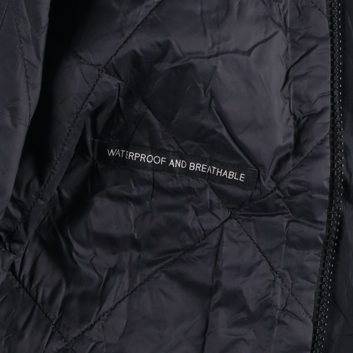2000s~ Barbour INTERNATIONAL 3-Warrant Padded Puffer Jacket, Men's Size L polyester black type Vintage Second Hand