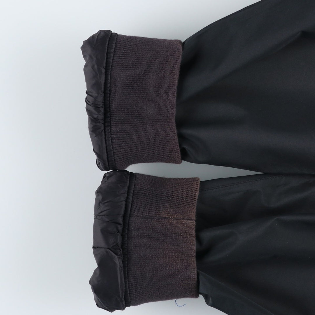 2000s~ Barbour INTERNATIONAL 3-Warrant Padded Puffer Jacket, Men's Size L polyester black type Vintage Second Hand