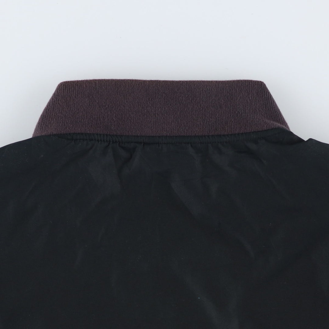 2000s~ Barbour INTERNATIONAL 3-Warrant Padded Puffer Jacket, Men's Size L polyester black type Vintage Second Hand