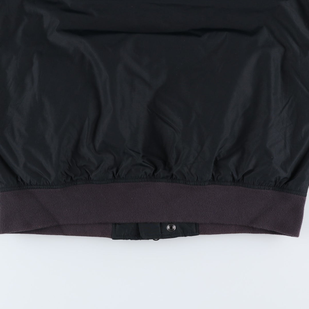 2000s~ Barbour INTERNATIONAL 3-Warrant Padded Puffer Jacket, Men's Size L polyester black type Vintage Second Hand