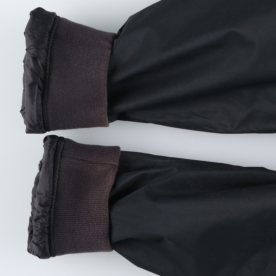 2000s~ Barbour INTERNATIONAL 3-Warrant Padded Puffer Jacket, Men's Size L polyester black type Vintage Second Hand