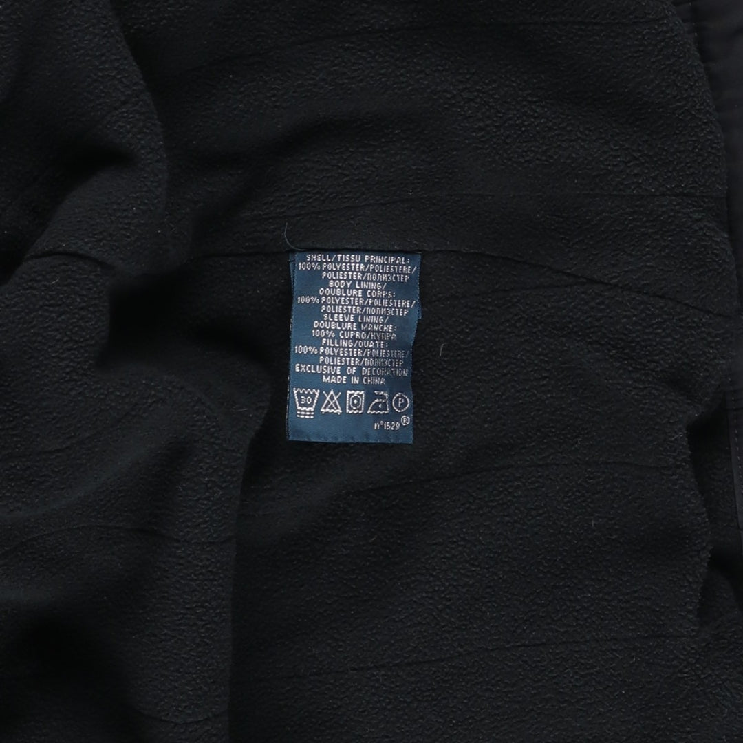 Ralph Lauren POLO by Ralph Lauren padded puffer jacket, men's size S polyester black type Vintage Second Hand