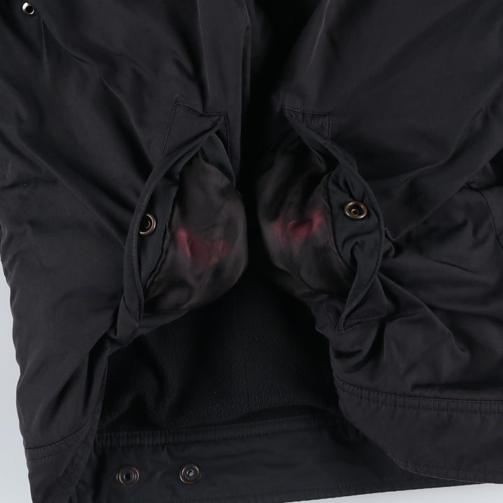 Ralph Lauren POLO by Ralph Lauren padded puffer jacket, men's size S polyester black type Vintage Second Hand