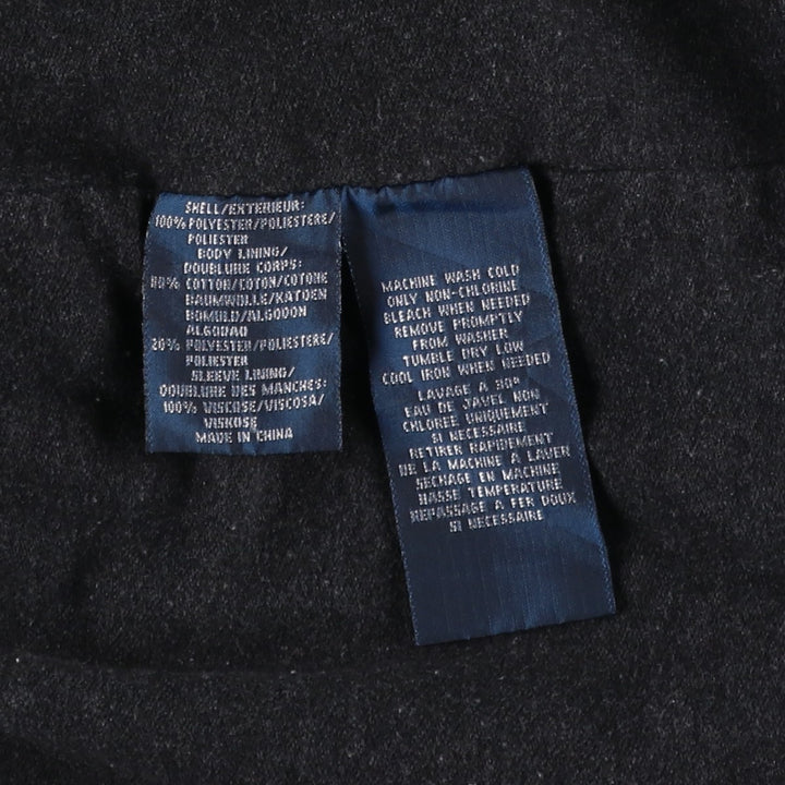 Ralph Lauren POLO by Ralph Lauren windbreaker, men's size L polyester black type Vintage Second Hand