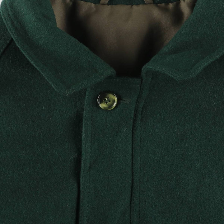 Vintage wool jacket, size L, men's wool Green type dark green Vintage Second Hand