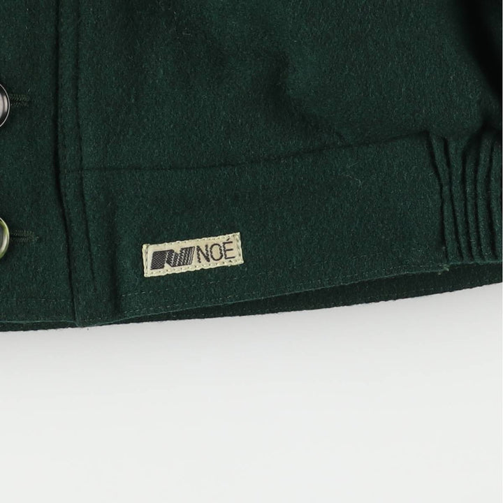 Vintage wool jacket, size L, men's wool Green type dark green Vintage Second Hand