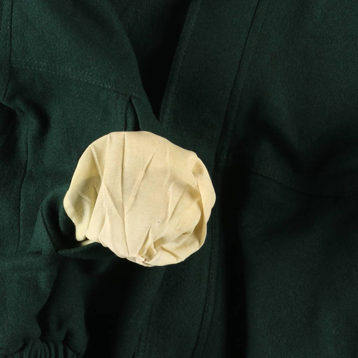 Vintage wool jacket, size L, men's wool Green type dark green Vintage Second Hand