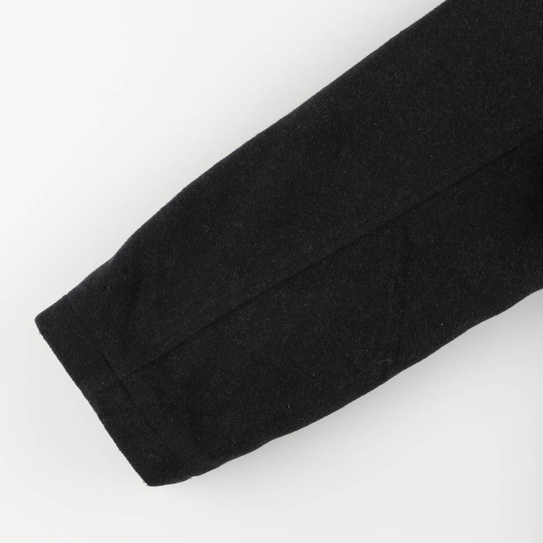 Dockers padded wool sports jacket, men's size M wool Charcoal Vintage Second Hand