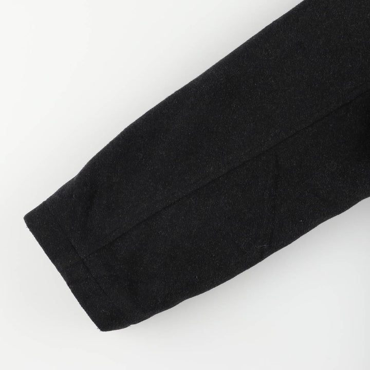 Dockers padded wool sports jacket, men's size M wool Charcoal Vintage Second Hand