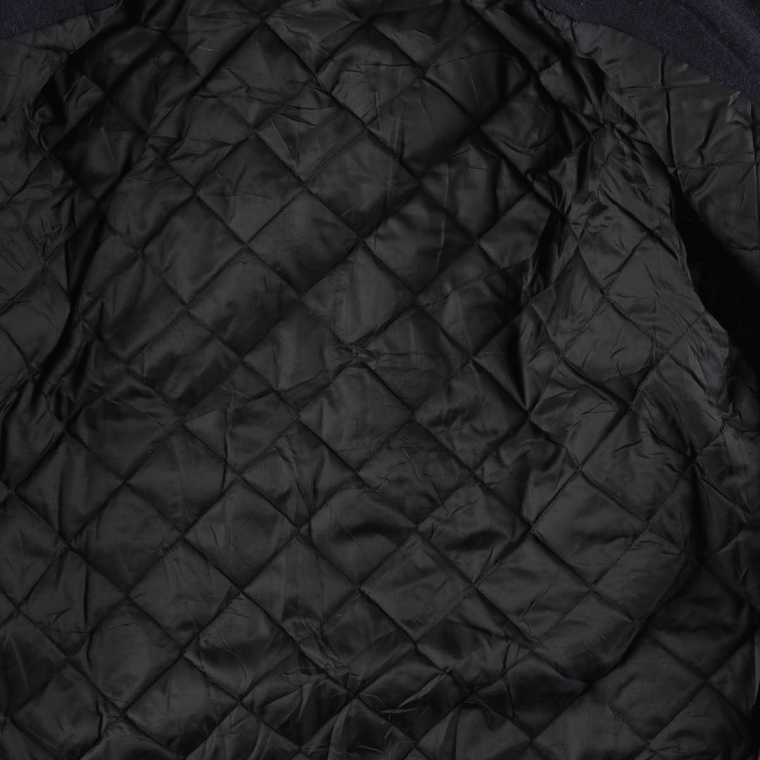 Vintage renown padded wool jacket, made in Canada, size L, men's size L wool navy blue type Vintage Second Hand