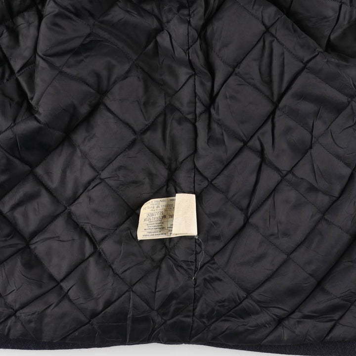 Vintage renown padded wool jacket, made in Canada, size L, men's size L wool navy blue type Vintage Second Hand