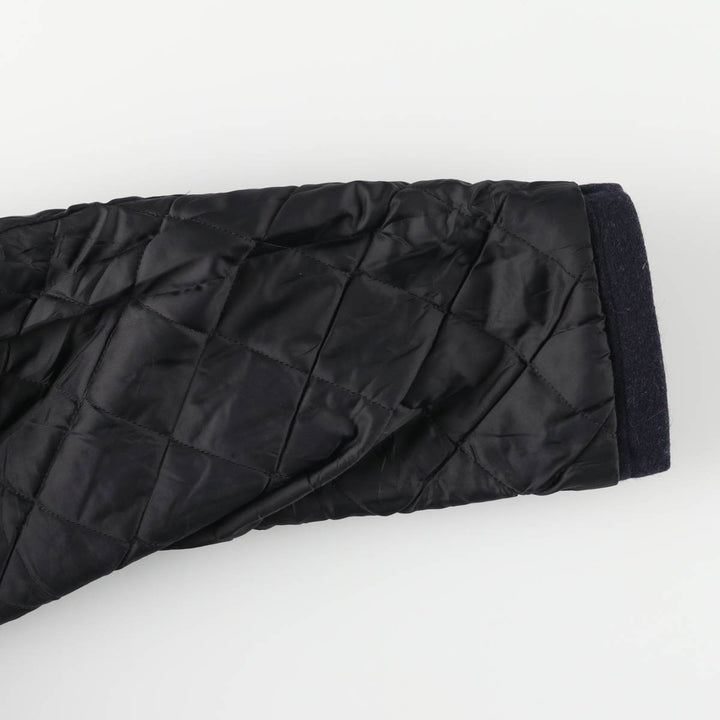 Vintage renown padded wool jacket, made in Canada, size L, men's size L wool navy blue type Vintage Second Hand