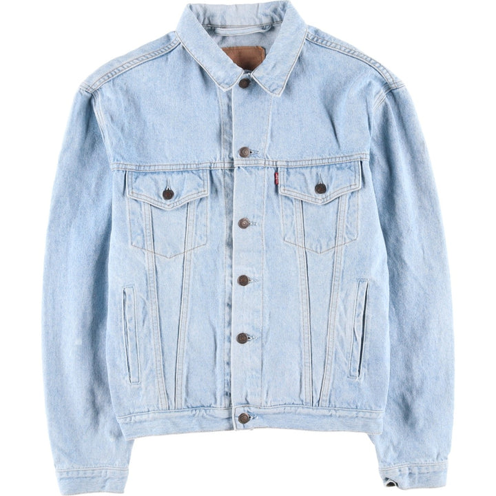 Levi's denim jacket, denim jacket, men's size M unclear blue type Vintage Second Hand