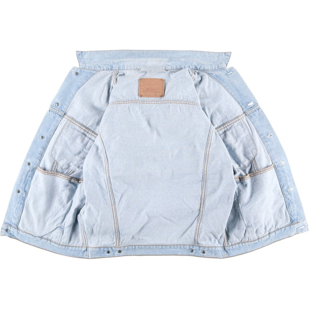 Levi's denim jacket, denim jacket, men's size M unclear blue type Vintage Second Hand