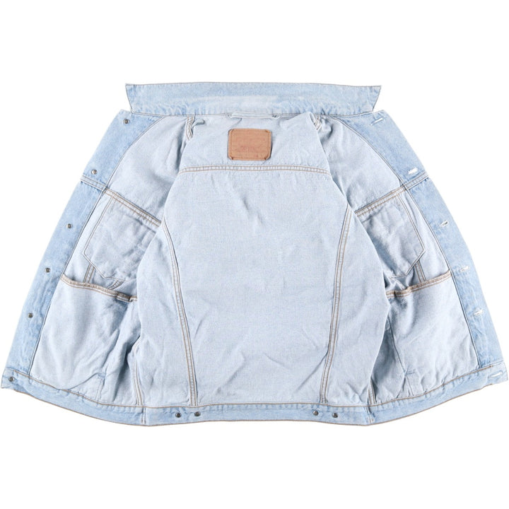 Levi's denim jacket, denim jacket, men's size M unclear blue type Vintage Second Hand
