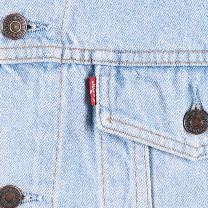 Levi's denim jacket, denim jacket, men's size M unclear blue type Vintage Second Hand
