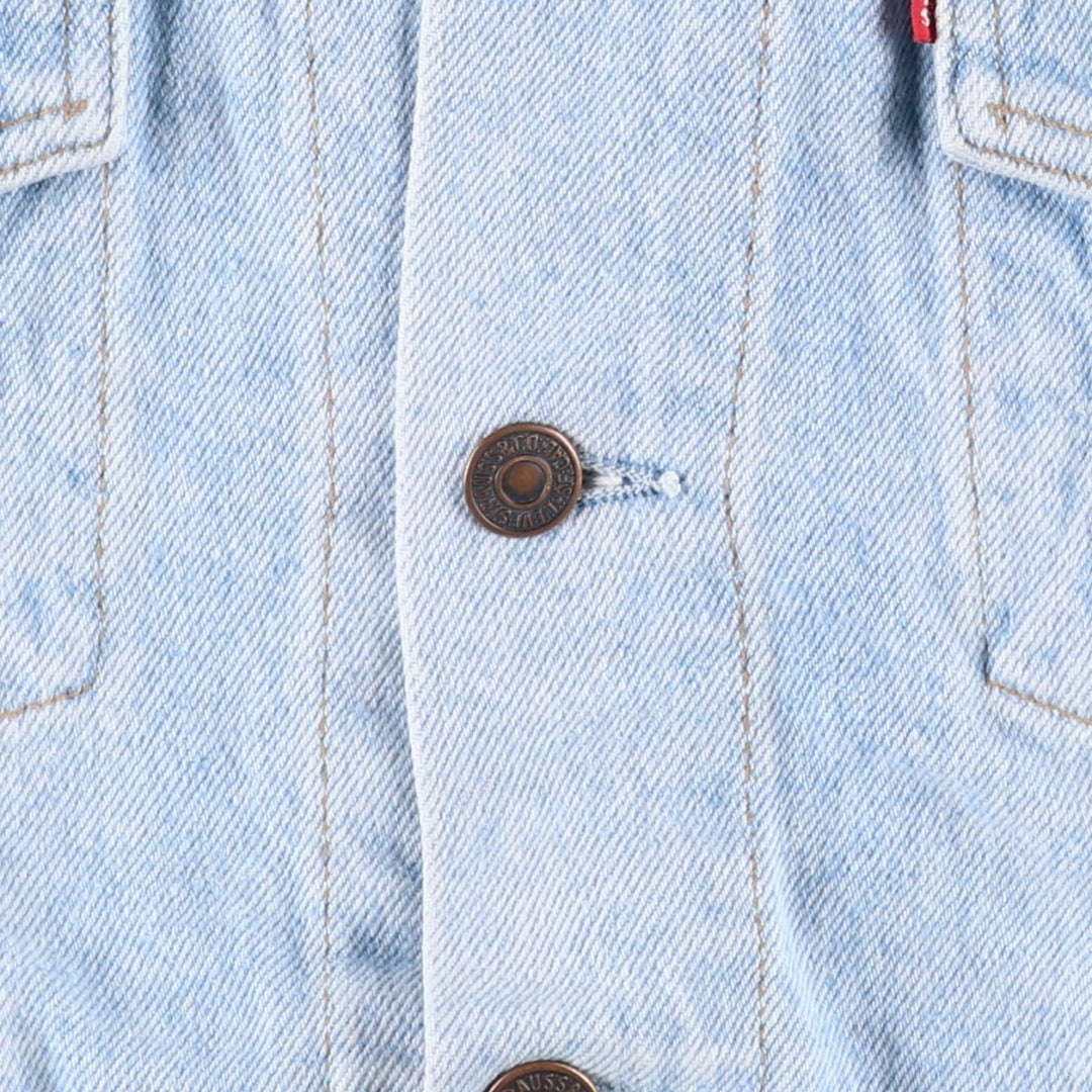 Levi's denim jacket, denim jacket, men's size M unclear blue type Vintage Second Hand
