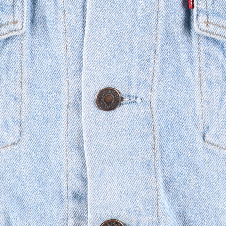 Levi's denim jacket, denim jacket, men's size M unclear blue type Vintage Second Hand