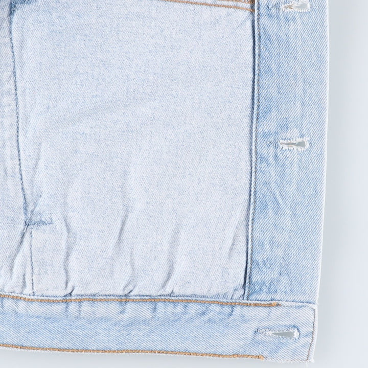 Levi's denim jacket, denim jacket, men's size M unclear blue type Vintage Second Hand