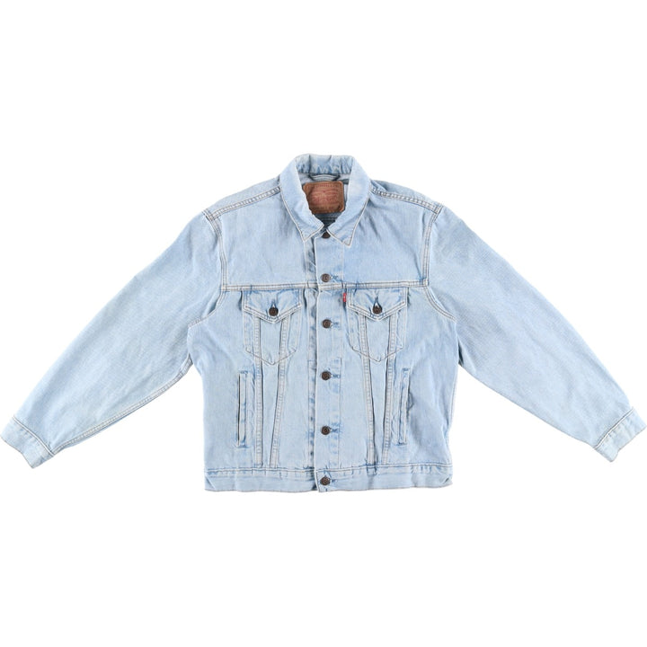 90'S Levi's 70503-0283 Denim Jacket, Men's Medium, Vintage cotton blue type Vintage Second Hand