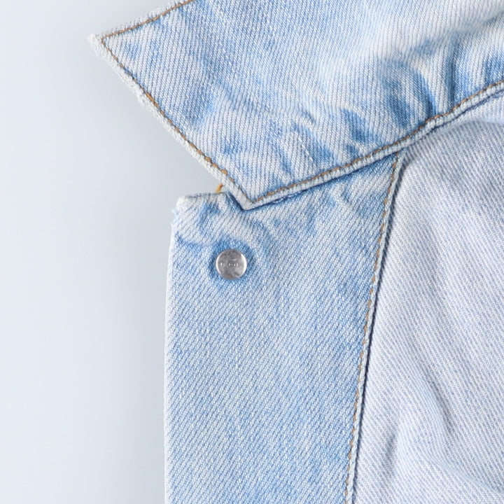 90'S Levi's 70503-0283 Denim Jacket, Men's Medium, Vintage cotton blue type Vintage Second Hand