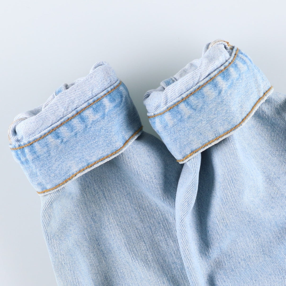 90'S Levi's 70503-0283 Denim Jacket, Men's Medium, Vintage cotton blue type Vintage Second Hand
