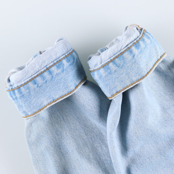 90'S Levi's 70503-0283 Denim Jacket, Men's Medium, Vintage cotton blue type Vintage Second Hand