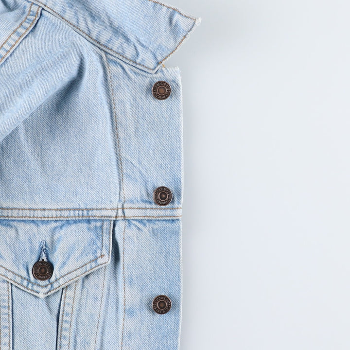 90'S Levi's 70503-0283 Denim Jacket, Men's Medium, Vintage cotton blue type Vintage Second Hand