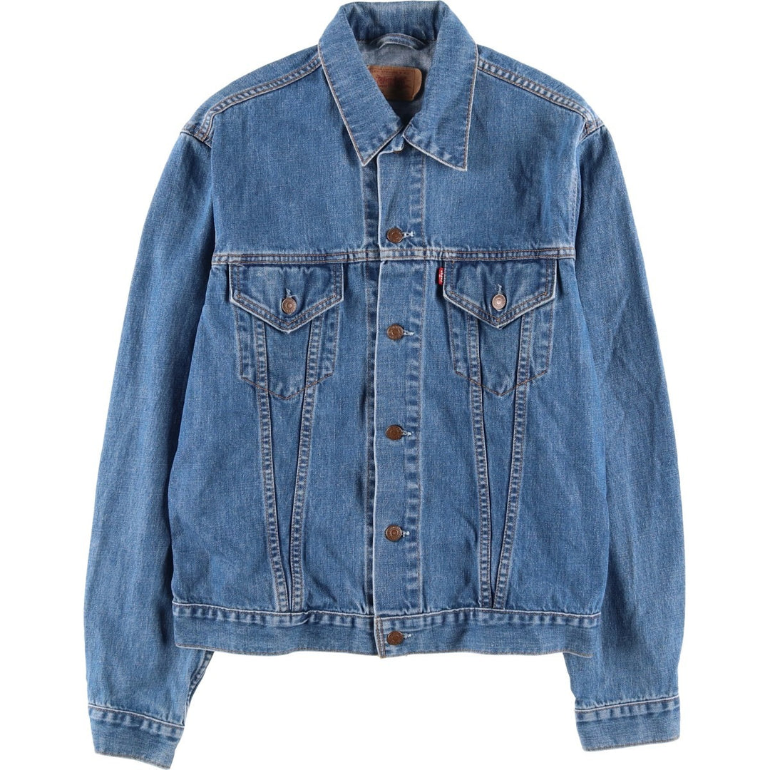 Levi's 70500-0414 Euro Model Denim Jacket, G-Jean, Men's XL Size cotton blue type Vintage Second Hand