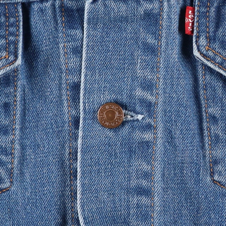 Levi's 70500-0414 Euro Model Denim Jacket, G-Jean, Men's XL Size cotton blue type Vintage Second Hand