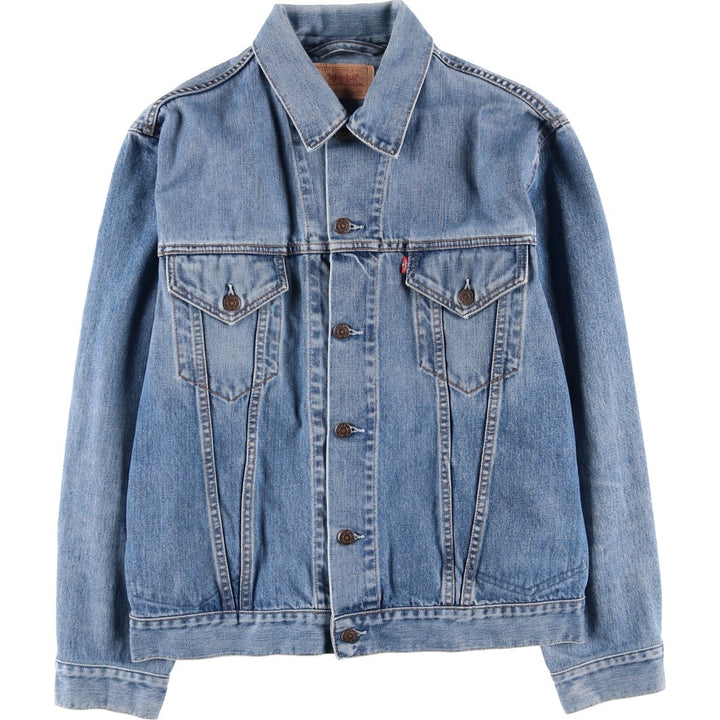Levi's Euro Model Denim Jacket, Men's XL cotton blue type Vintage Second Hand