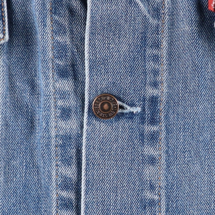Levi's Euro Model Denim Jacket, Men's XL cotton blue type Vintage Second Hand