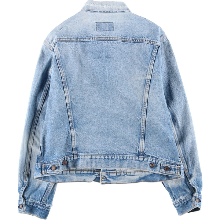 Levi's denim jacket, denim jacket, men's size M unclear blue type Vintage Second Hand
